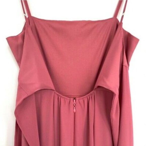 Show Me Your Mumu Lauren Tie Back Dress in Sunset Rose Pink - Picture 9 of 11